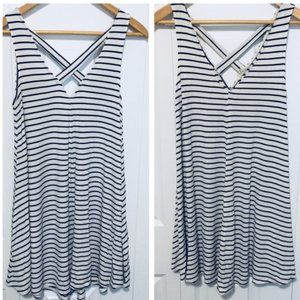 American Eagle Soft & Sexy Striped Swing Dress size xs